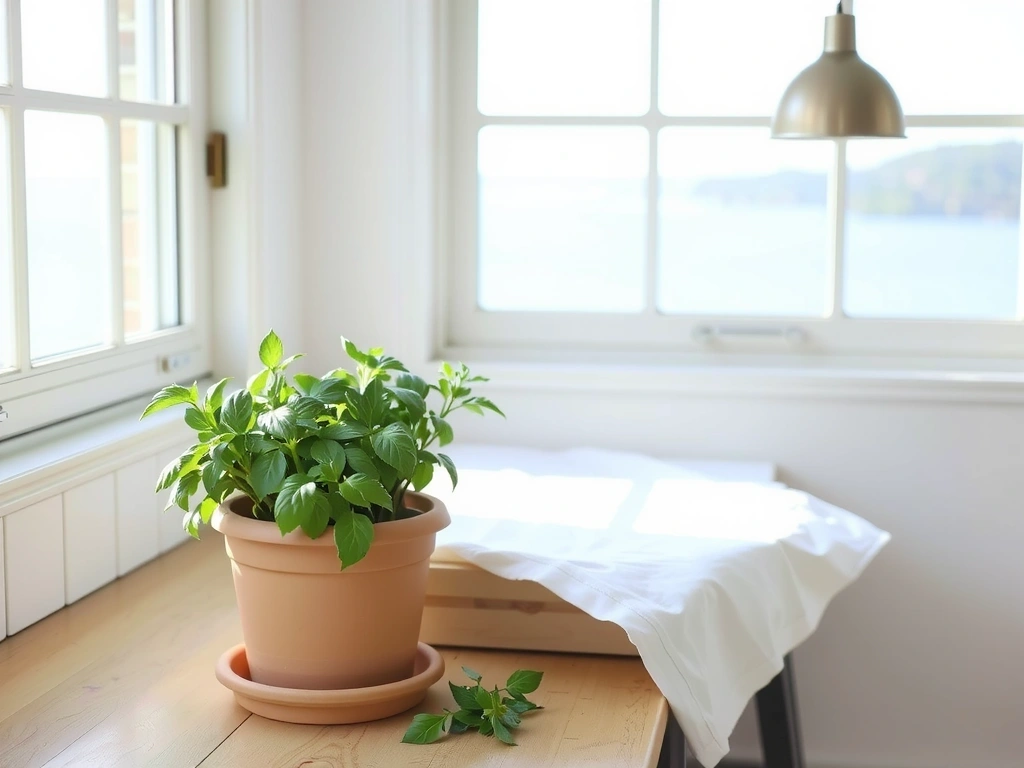 Entorno de cocina limpia